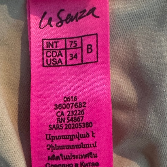 5 Bras (34B): 1Strapless, 2 PushUp,  w Straps & 2 Padded Exercise Bras - Picture 9 of 16